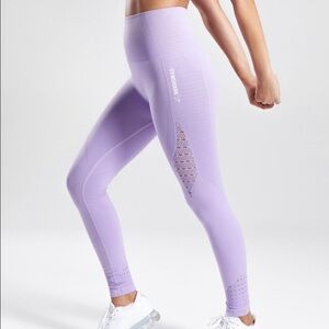 { Gymshark Lilac Seamless Leggings }